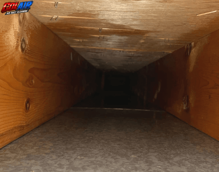 Ottawa home air duct, example 3 after cleaning
